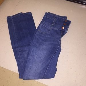 Refuge High-Waisted Skinny Jeans Size 0